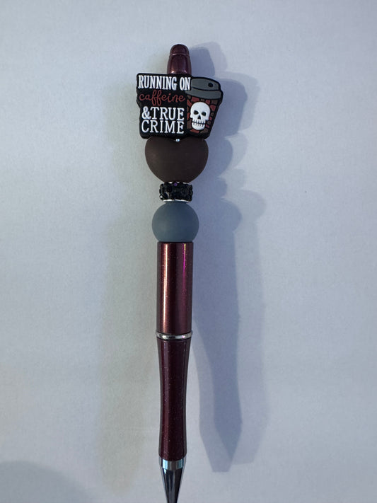 Running on coffee and true crime