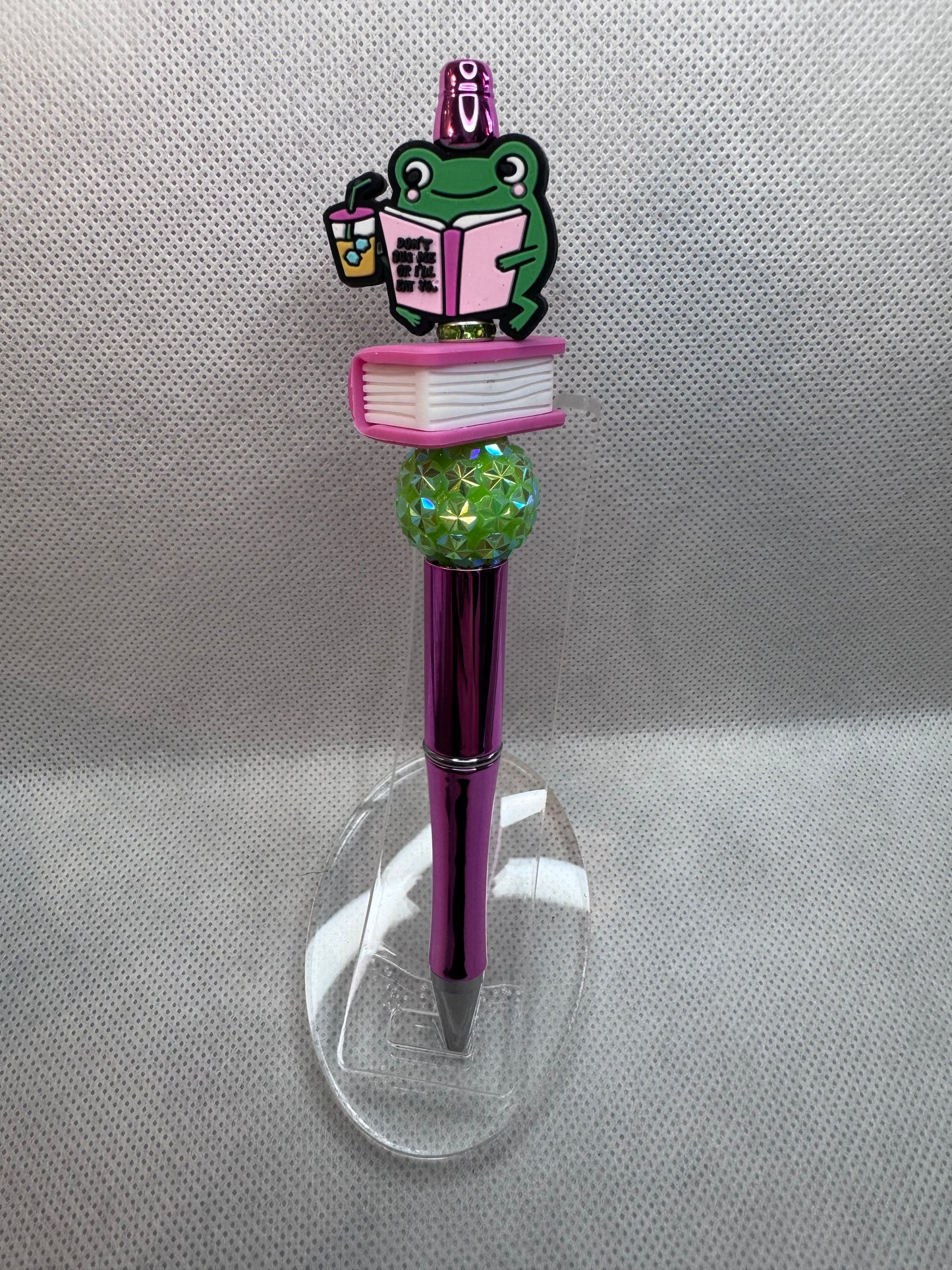 Don’t bug me or I’ll eat ya frog with books and iced coffee