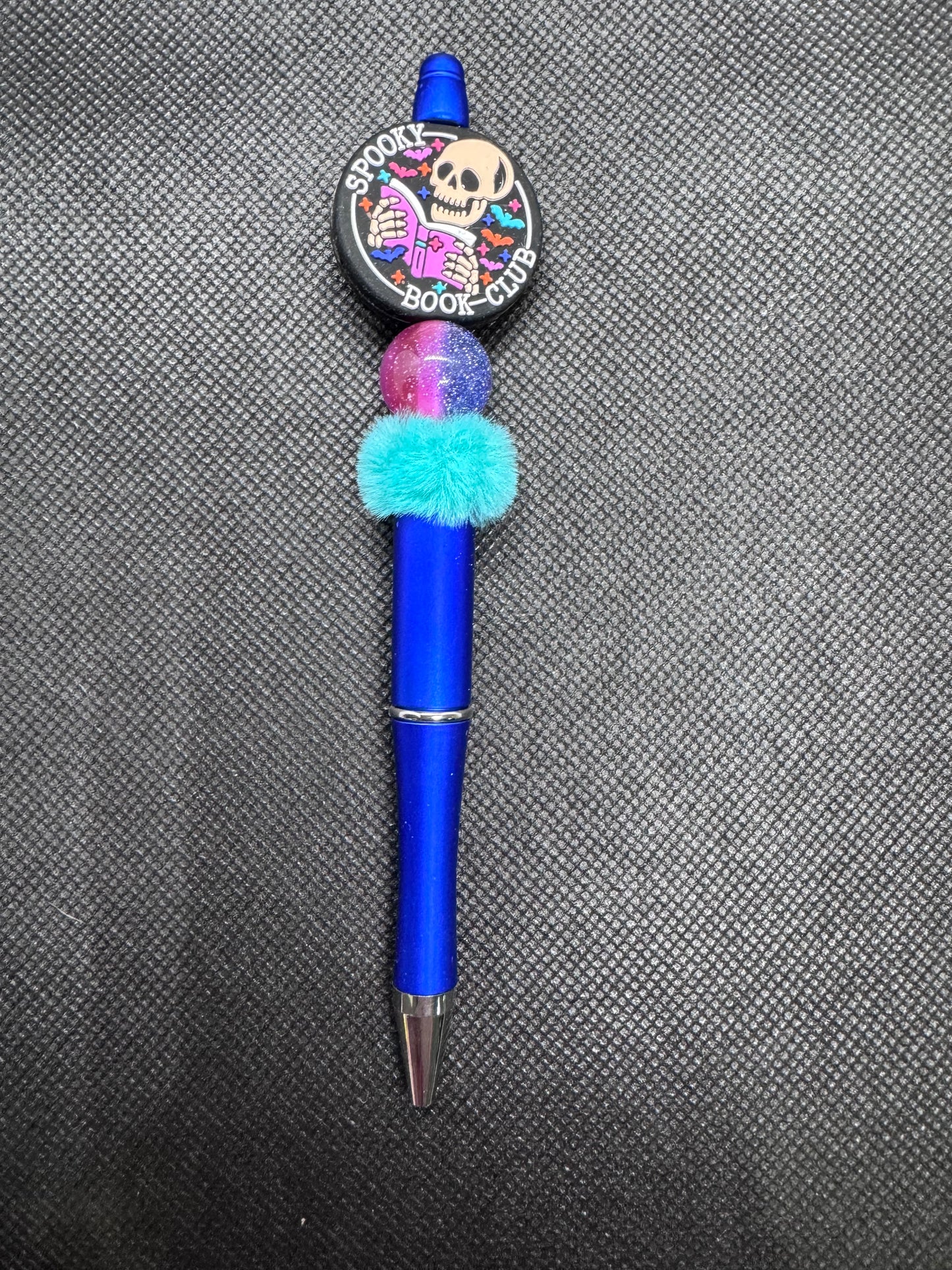 Spooky book club with fuzzy