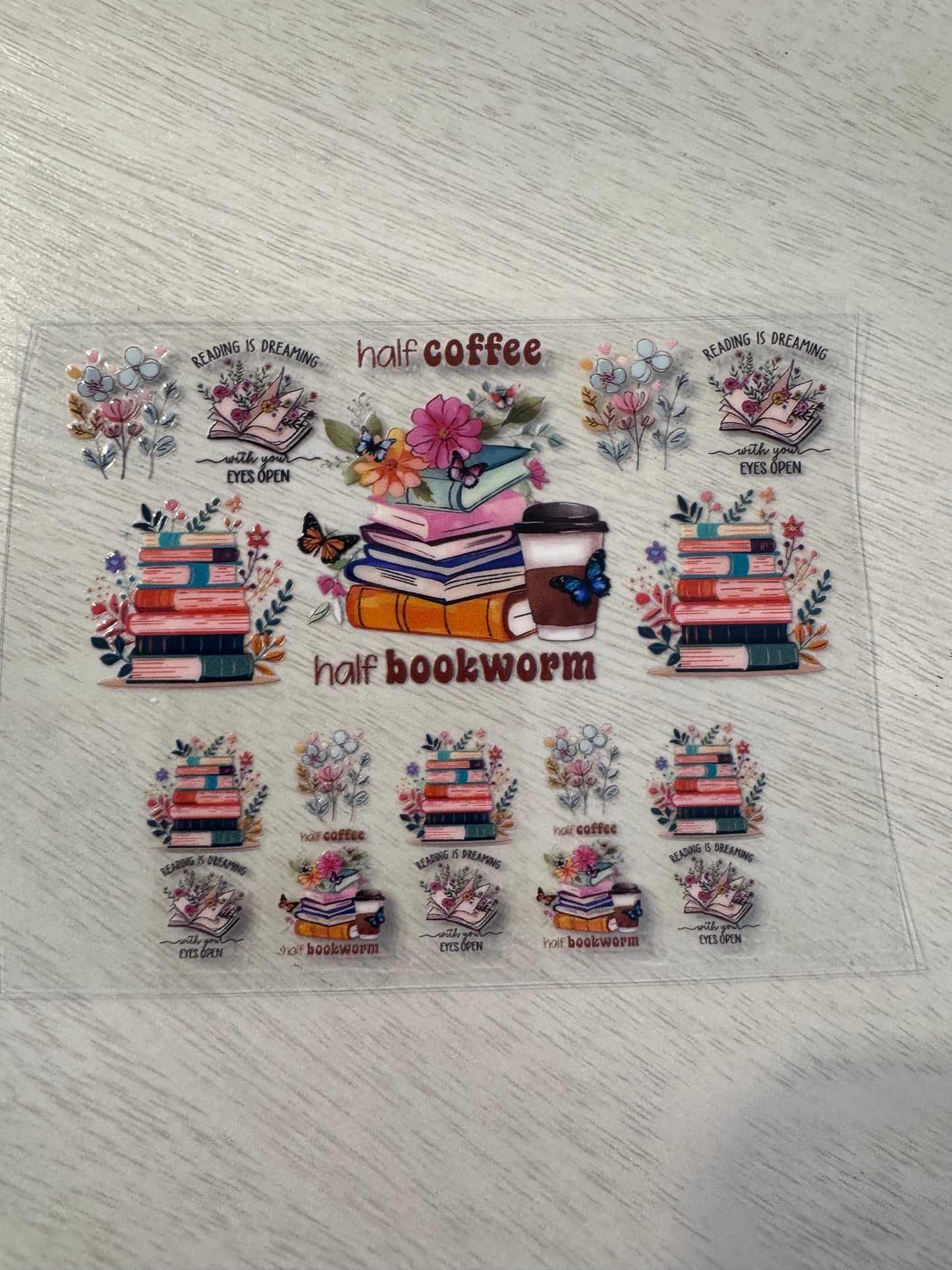 Half coffee half bookworm.