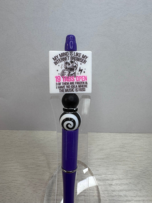 My mind is like my internet browser