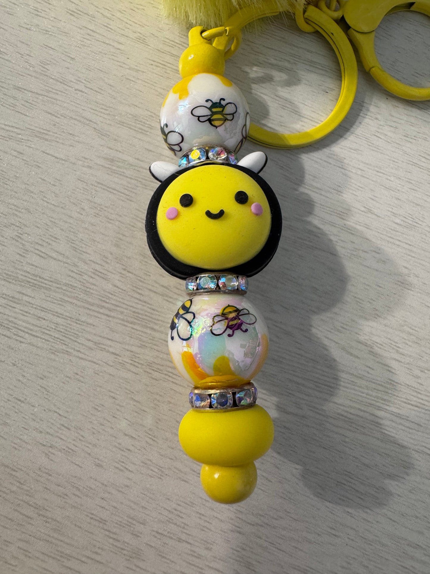 Bee keychain