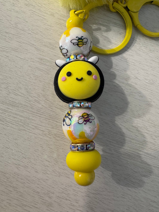 Bee keychain