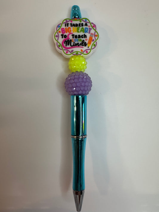 It takes a big heart to teach little minds