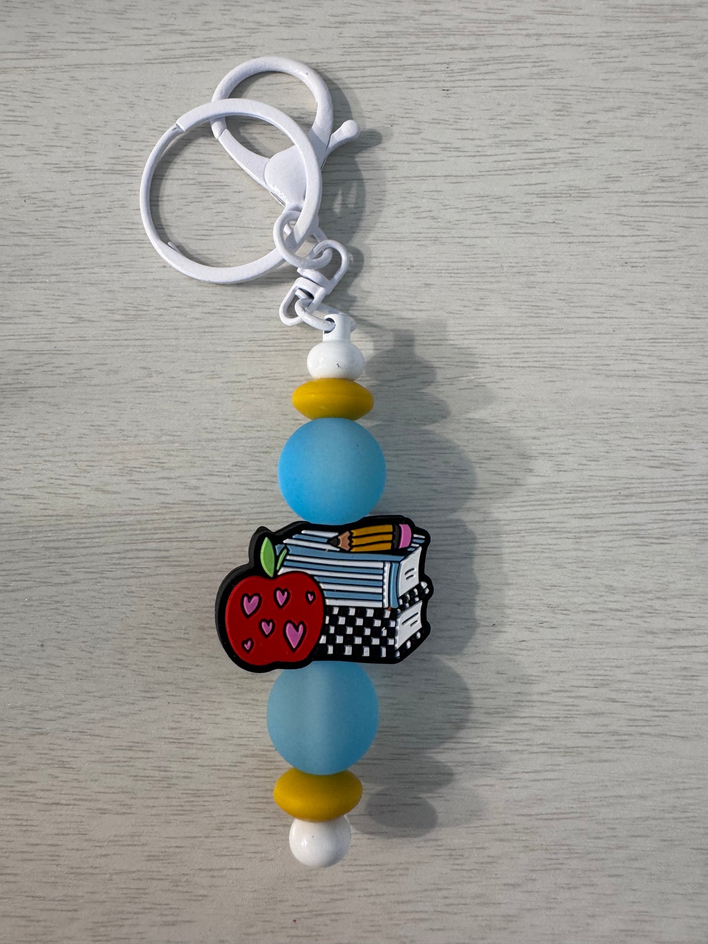 Teacher books and Apple