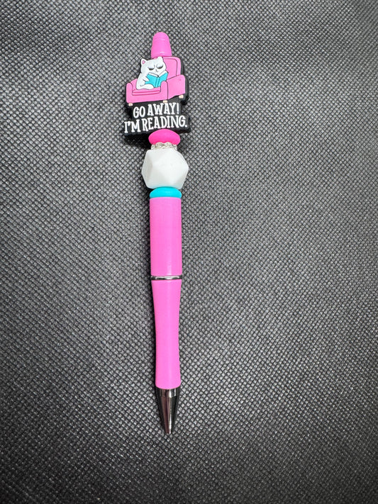 Go away I’m reading cat