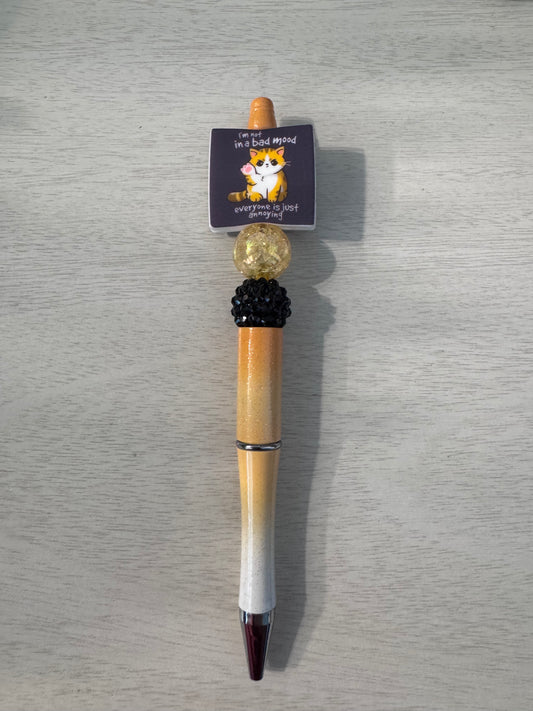 I’m not in a bad mood, everyone is just annoying cat