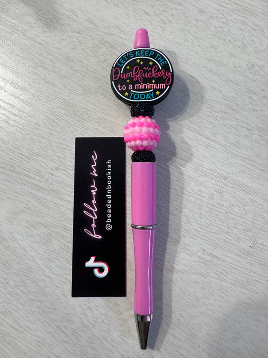 Let’s keep the dumbf*ckery to a minimum today