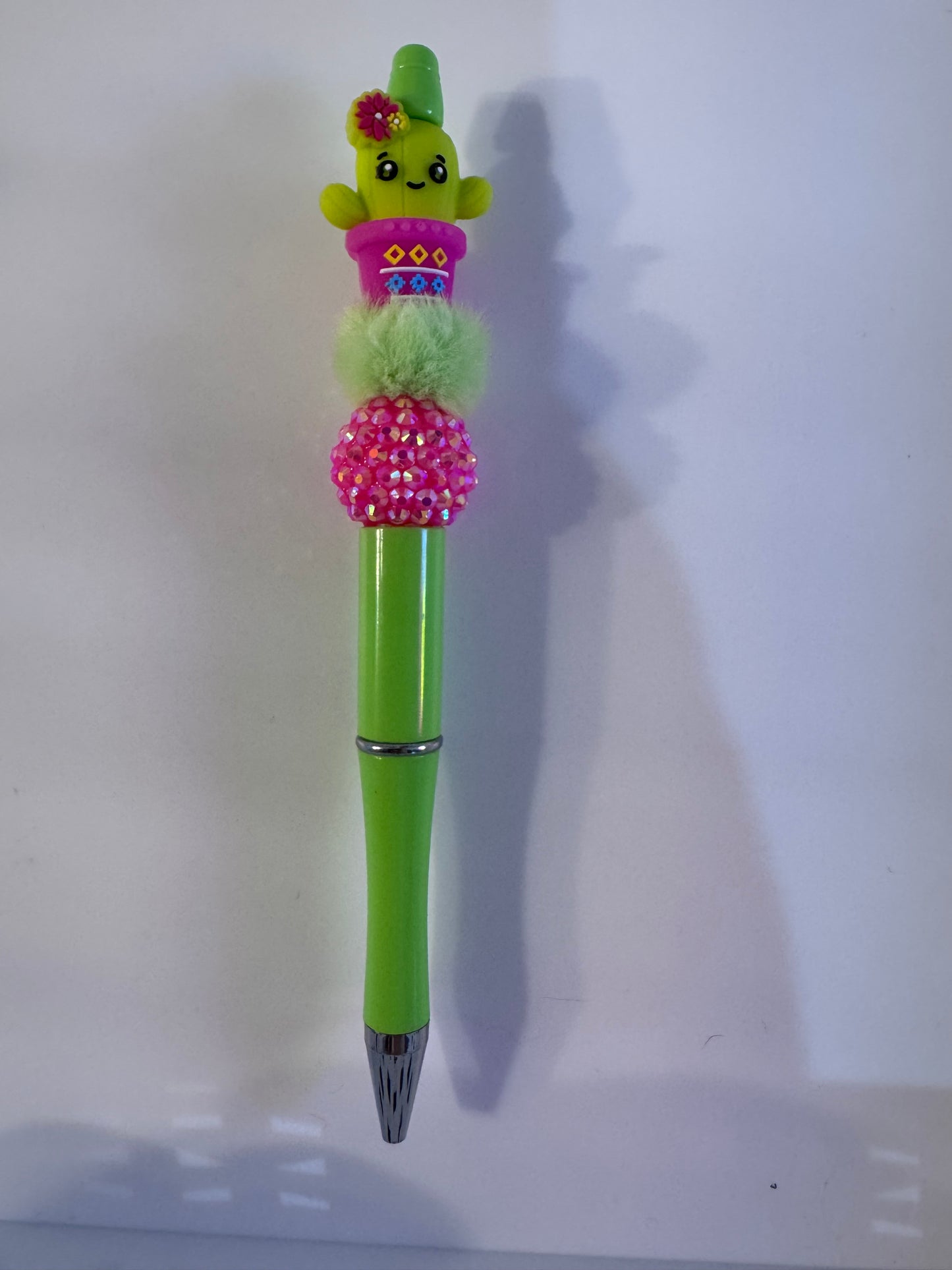 3D Fluffy green cactus