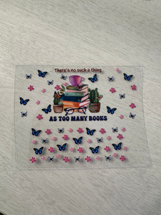 There’s no such thing as too many books