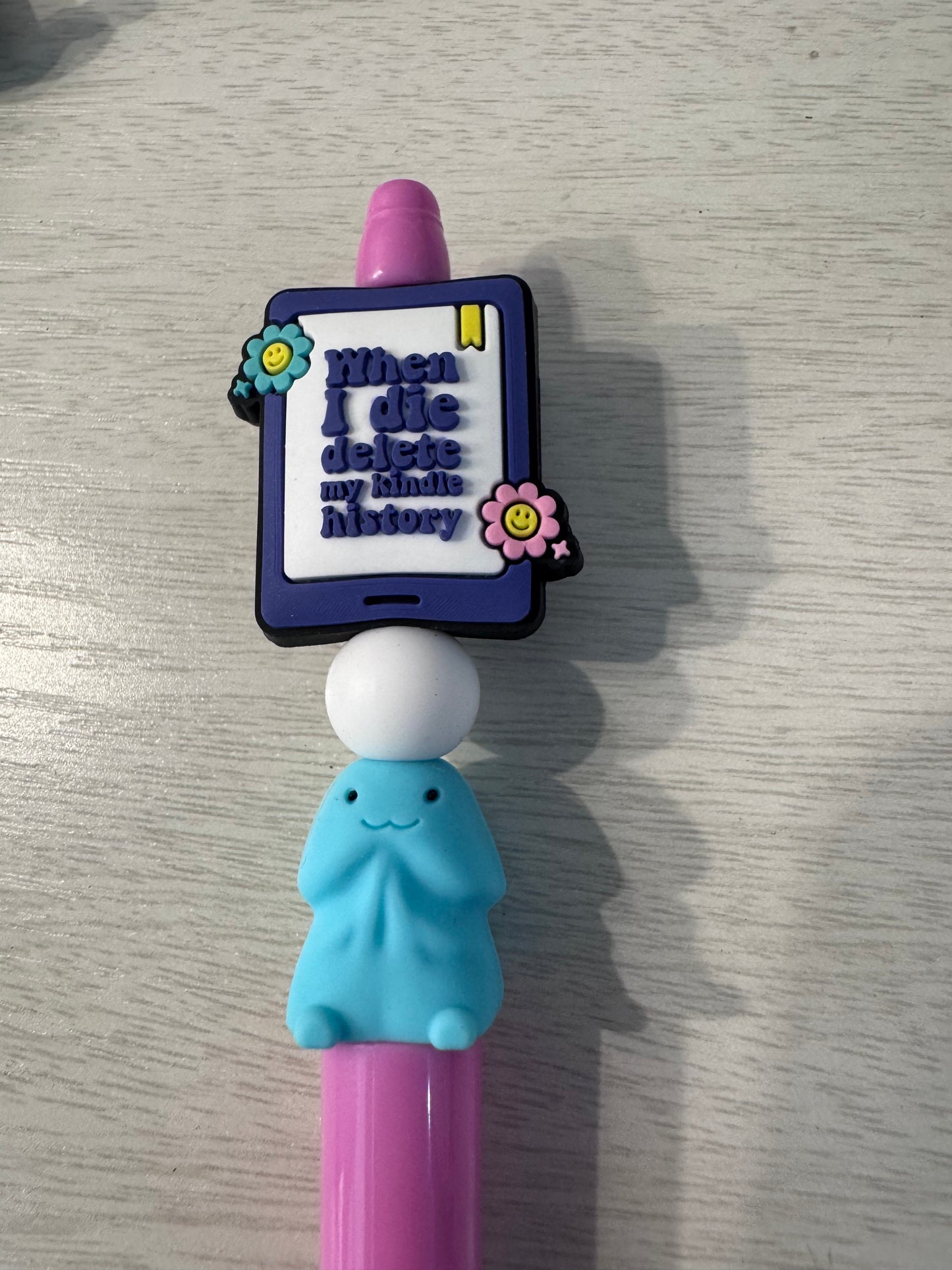 When I die delete my kindle history with mini Richard.